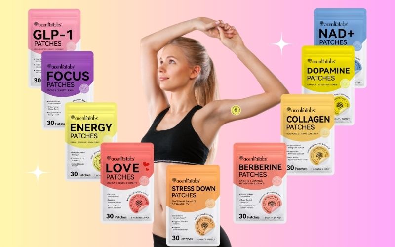 Acenlabs GLP-1 atbalsta plāksteru piedāvājums