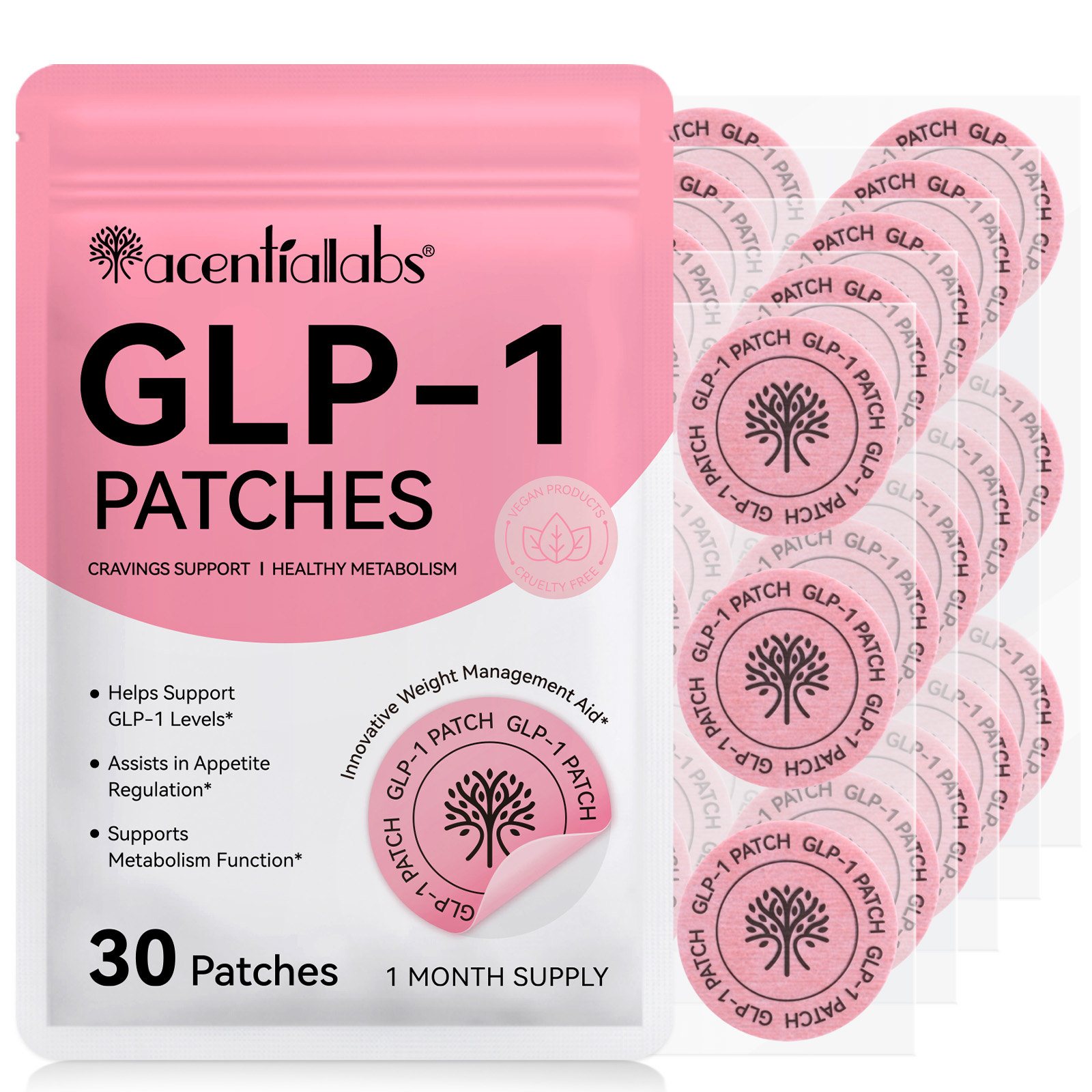 GLP-1 atbalsts